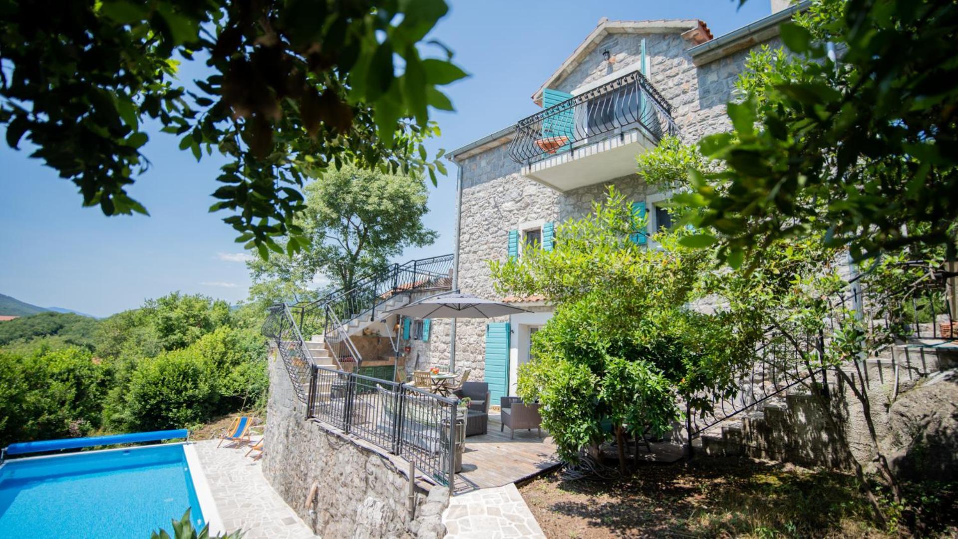 Villa Toscana With A Pool Tivat Exterior foto